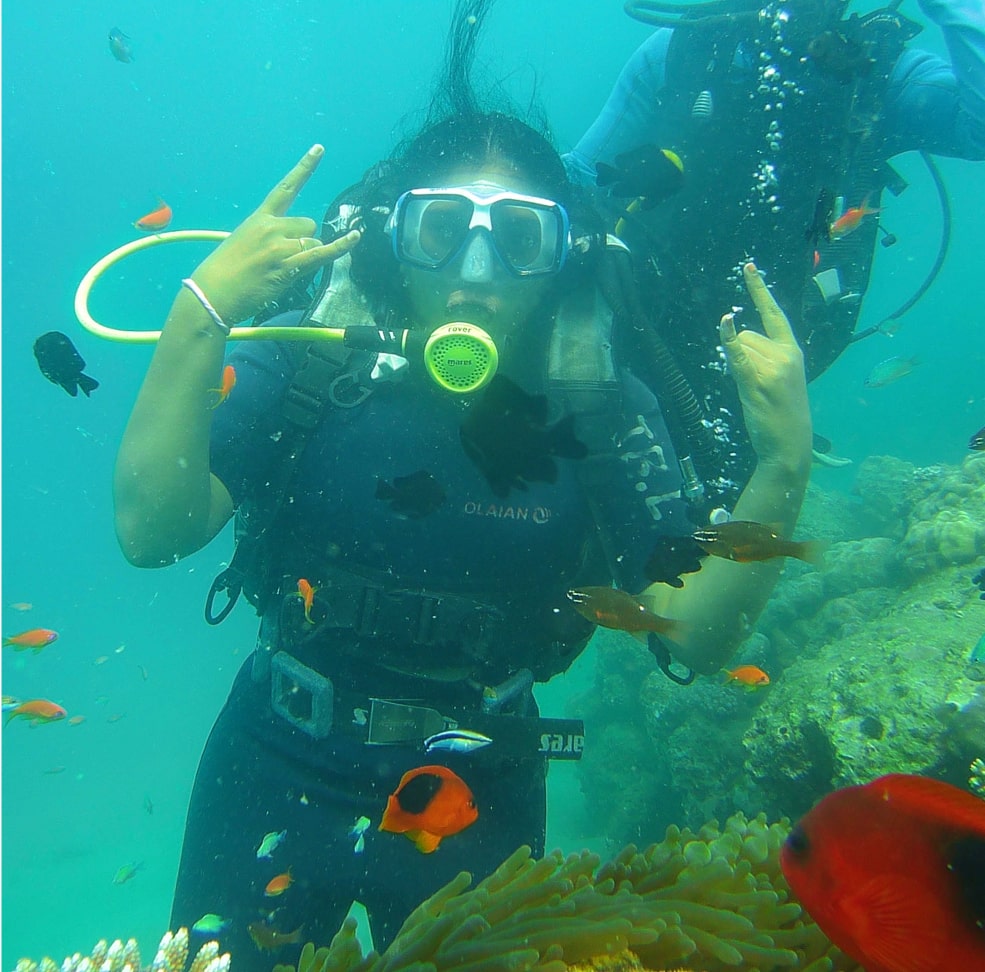 Fluxon team diving