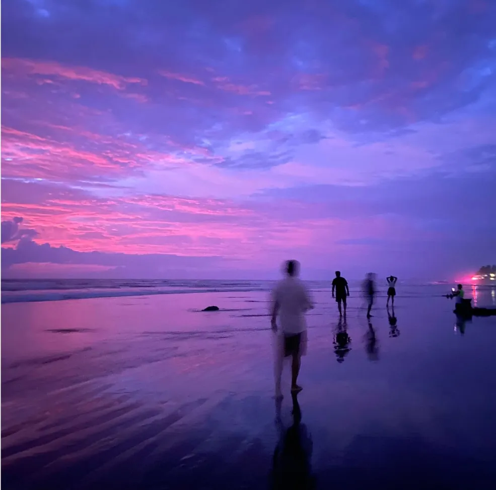 Fluxon team at sunset