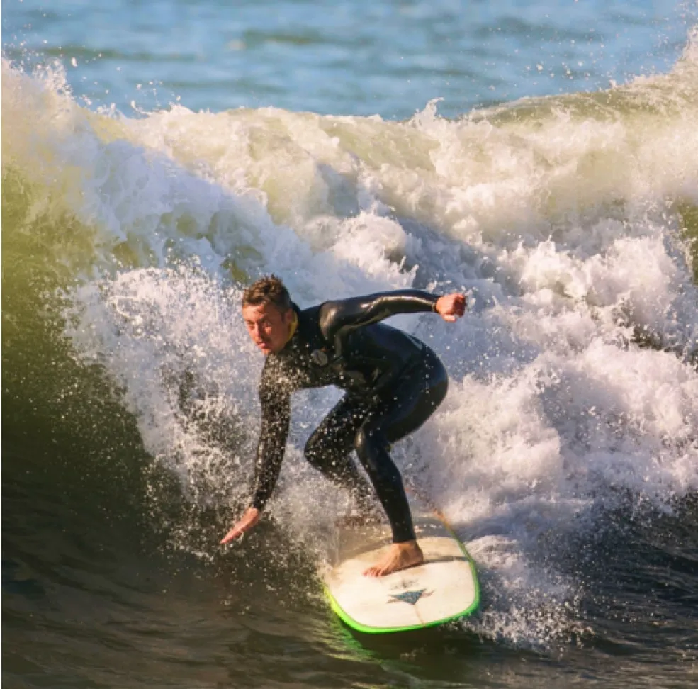 Fluxon team surfing